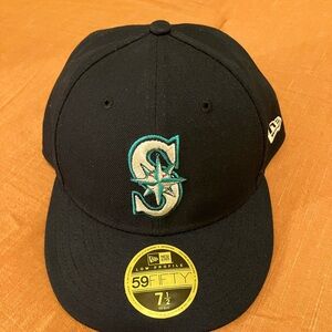 Seattle Mariners Hat Sz 7 1/2